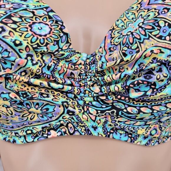 Victoria's Secret Bikini The Getaway Halter and Knockout Bottoms Ruched - Picture 3 of 15